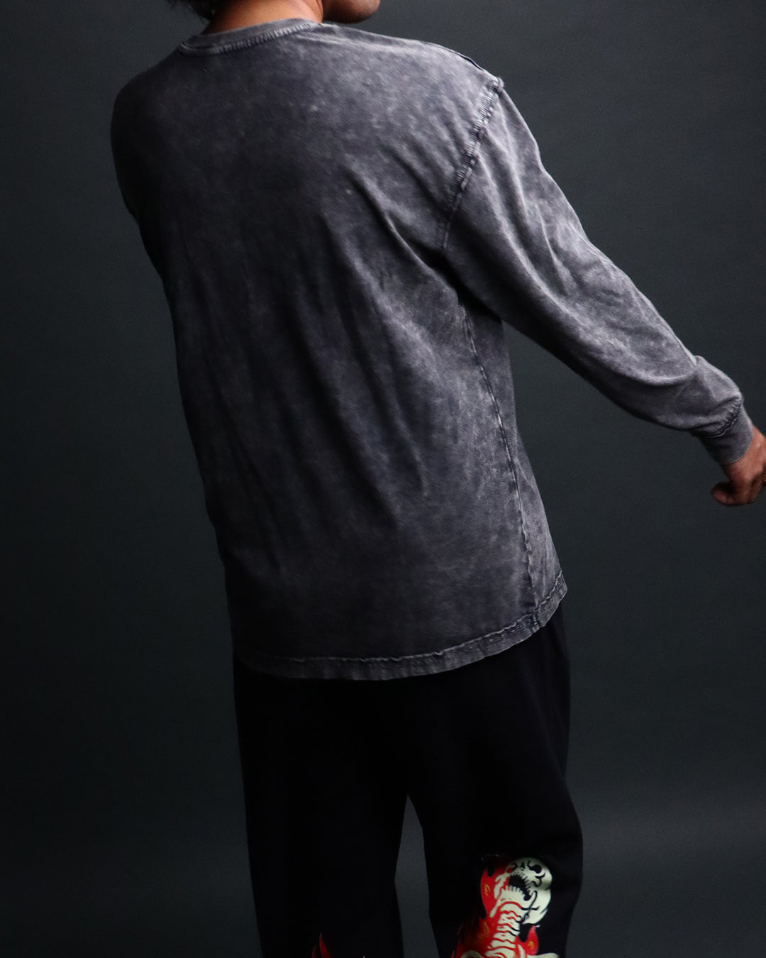 STEEL ASH * VINTAGE LONGSLEEEVES TEE #3
