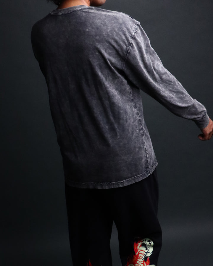 STEEL ASH * VINTAGE LONGSLEEEVES TEE #3