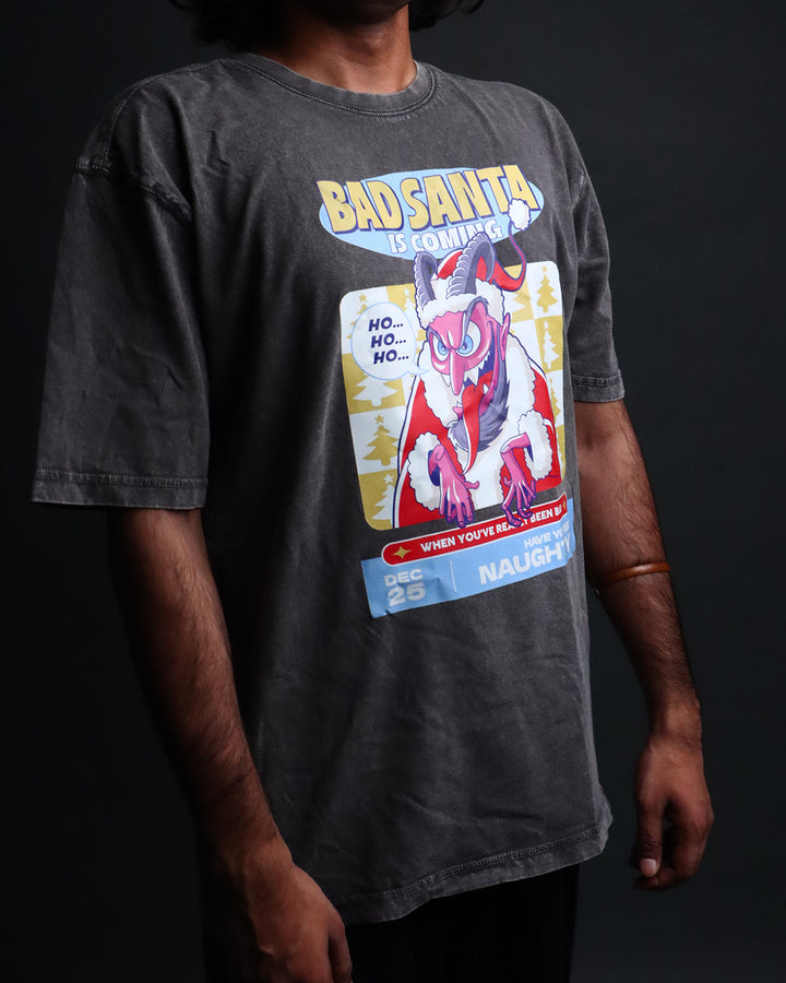 BAD SANTA * VINTAGE OVERSIZED TEE #1