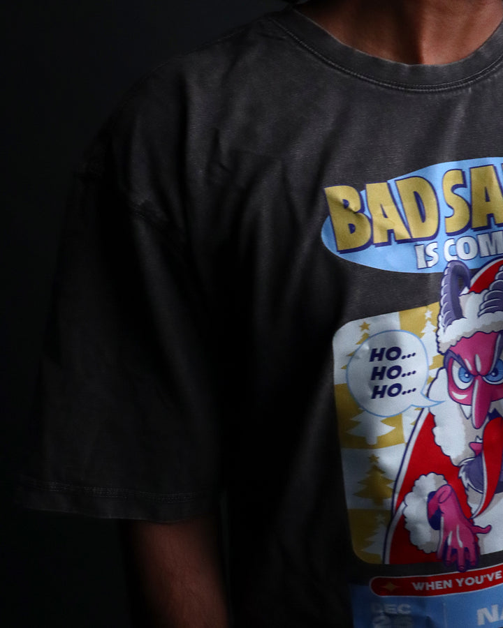 BAD SANTA * VINTAGE OVERSIZED TEE #1