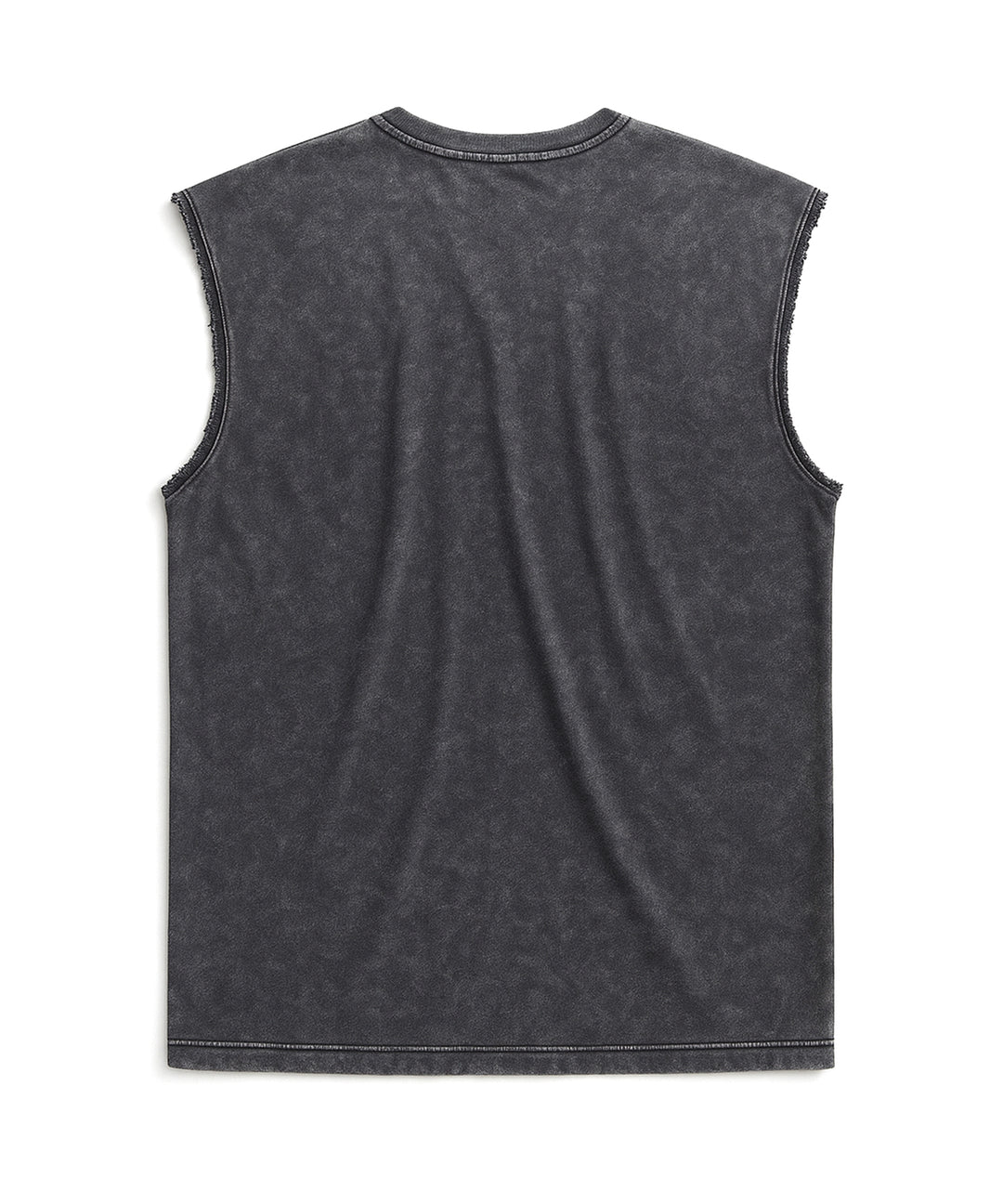 WASHED OUT PRINTED SLEEVELESS VEST #26