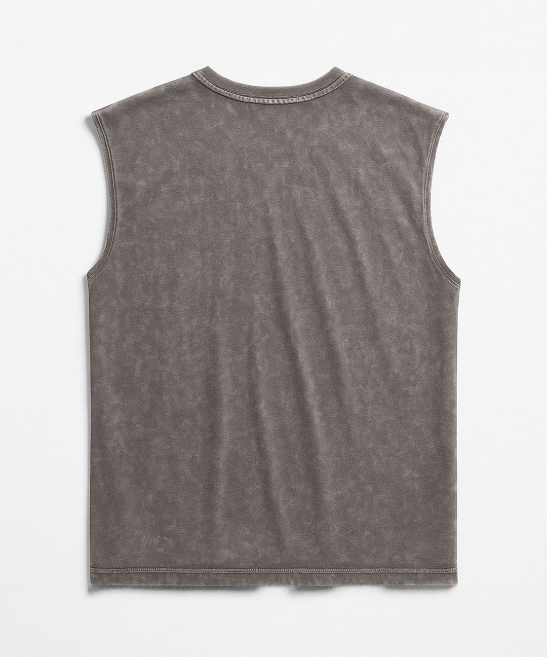 WASHED OUT PRINTED SLEEVELESS VEST #24
