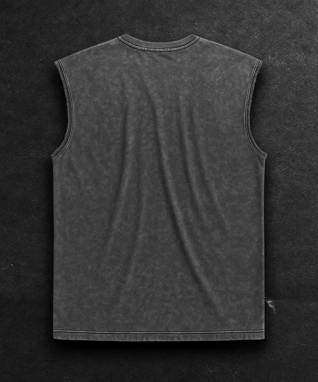 Devil's Playground * WASHED OUT PRINTED VEST #42