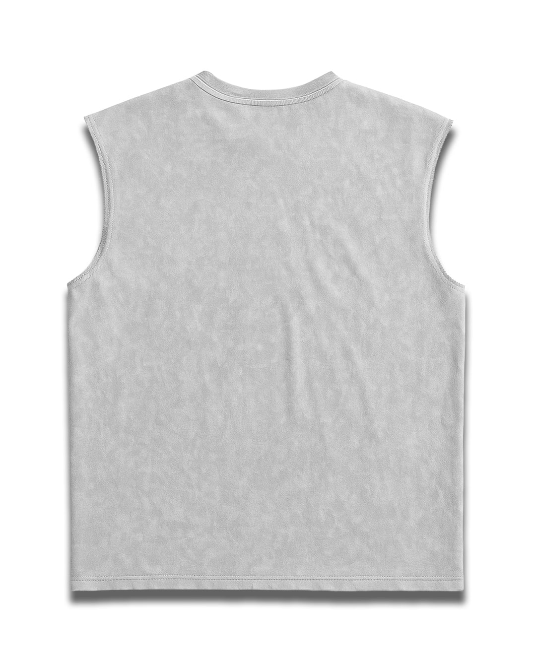 ARIL * WASHED OUT PRINTED VEST #46