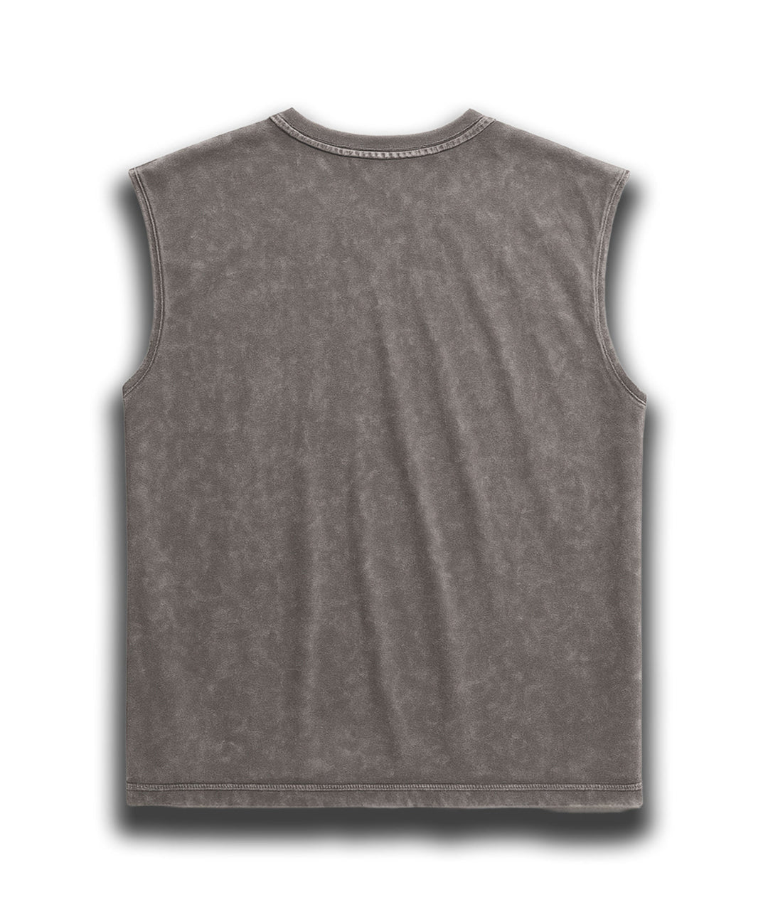SATURA * WASHED OUT PRINTED VEST #45