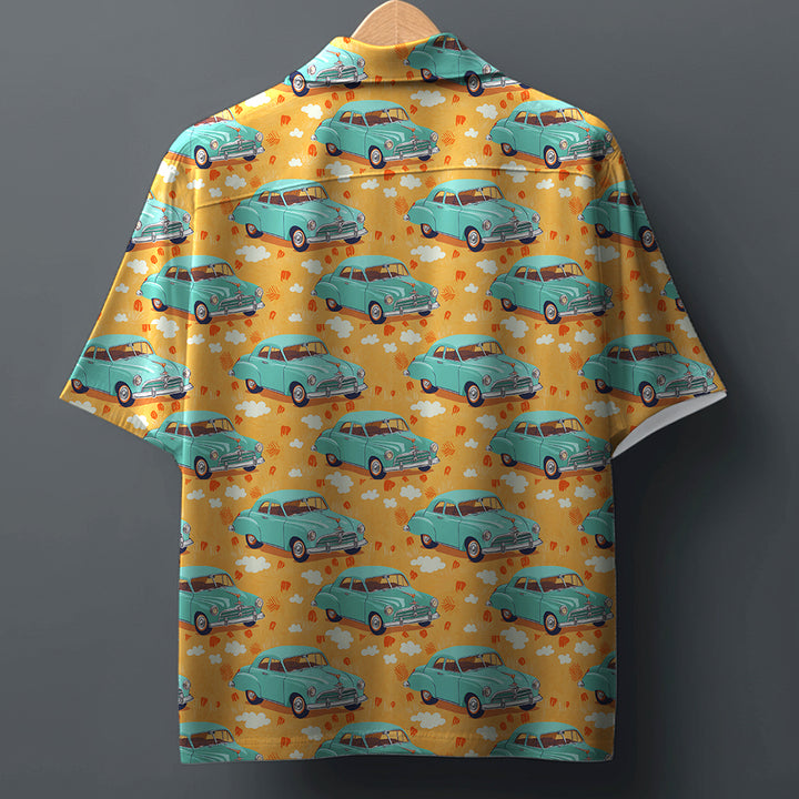RAJ BHAVAN CRUISER * Printed Cuban SHIRT #6