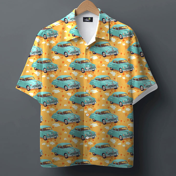 RAJ BHAVAN CRUISER * Printed Cuban SHIRT #6