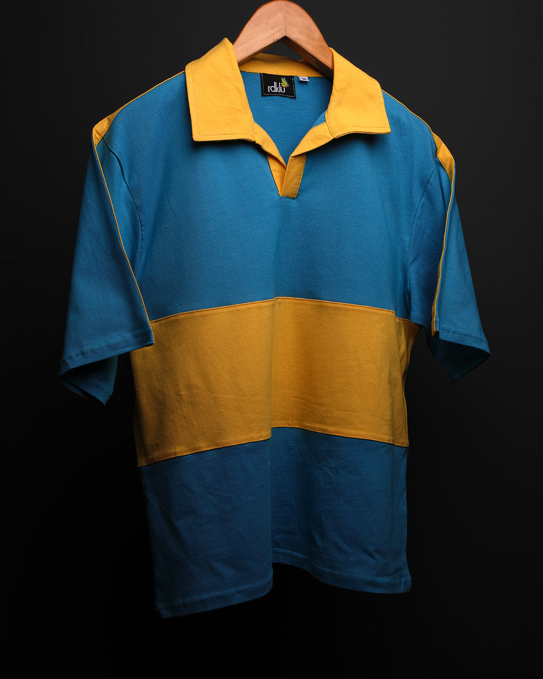 Sunset Panel * Boxy Fit Polo Tee #40