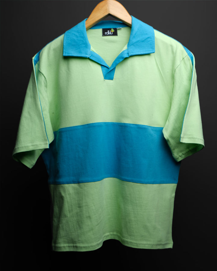 Drift Block * Boxy Fit Polo Tee #39