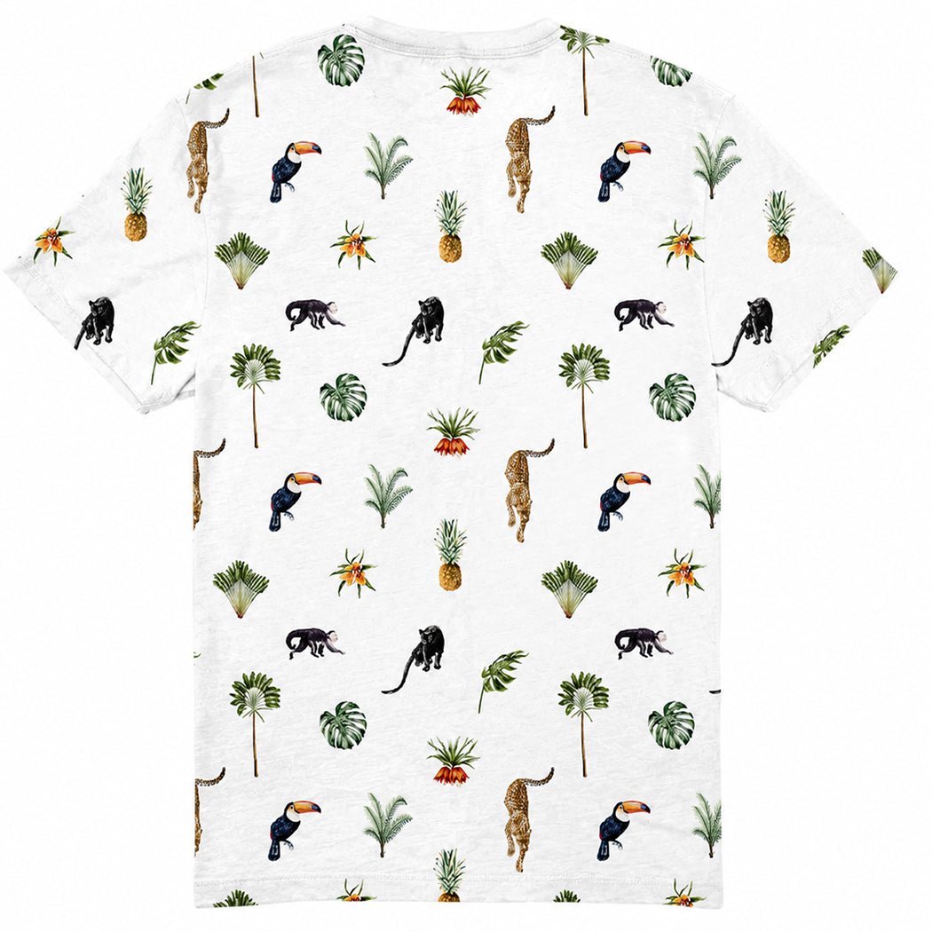 Coastal Jungle * Cotton Printed Tee #70