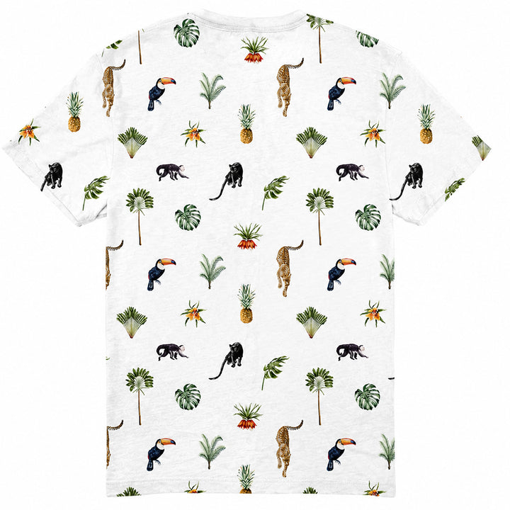 Coastal Jungle * Cotton Printed Tee #70