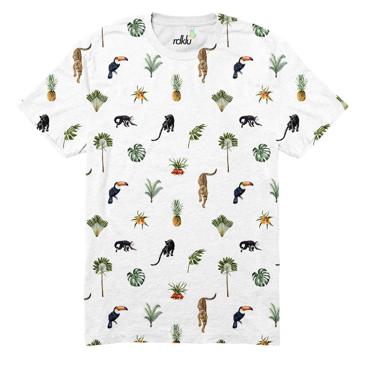 Coastal Jungle * Cotton Printed Tee #70