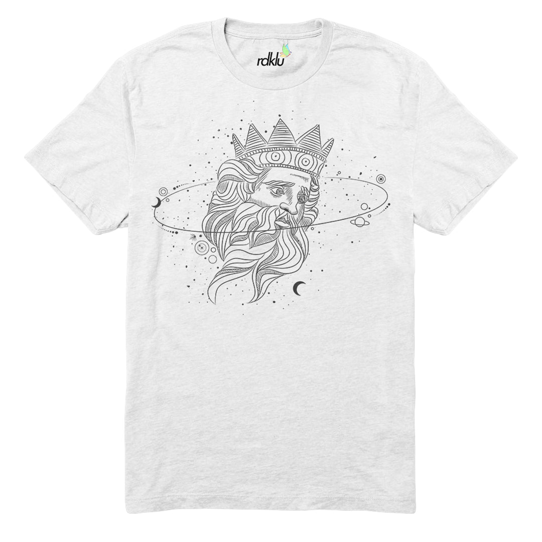 SON OF SATURN * Cotton Printed Tee#46