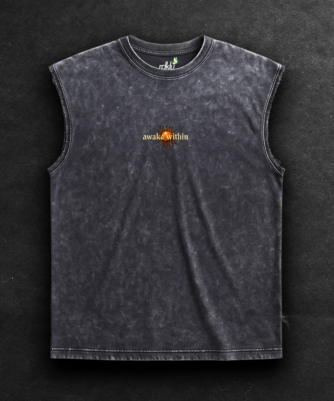 JUNGLE KING * WASHED OUT PRINTED VEST #35