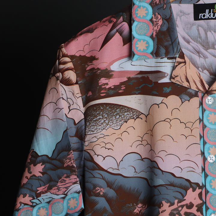 UKIYO - RDKLU CUBAN COLLAR SHIRT FOR MEN #2