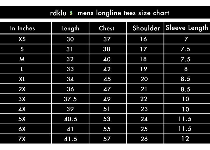 Longline Tees - RDKL-U || Longline Tee#46