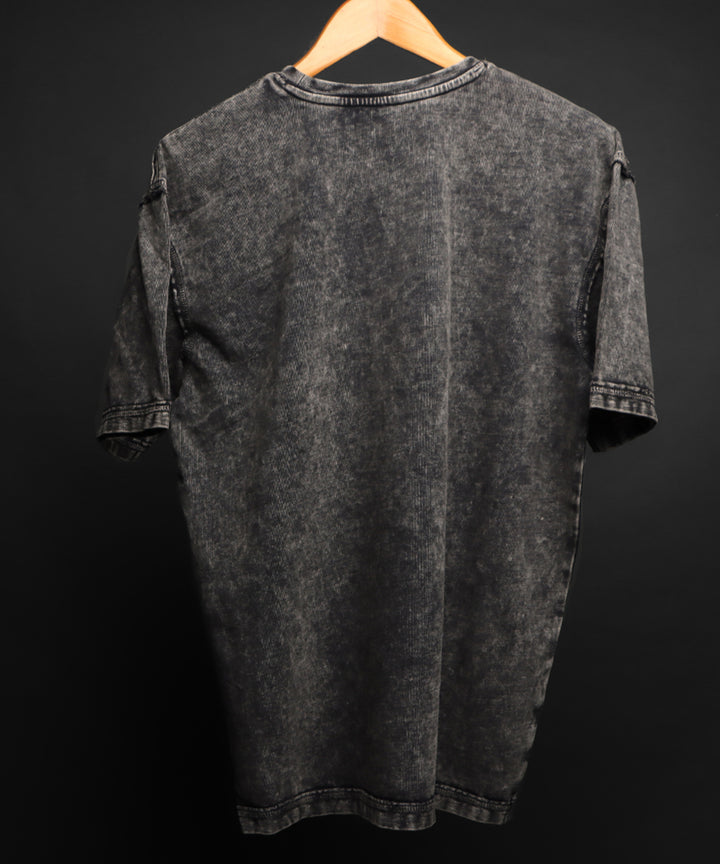 BHOOT KOLA * WASHED OUT PRINTED OVERSIZED TEE #13