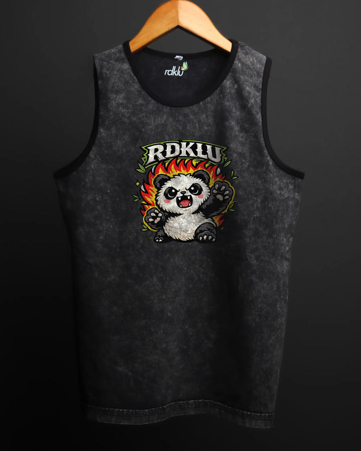Fierce Cub * WASHED OUT PRINTED SANDO #48