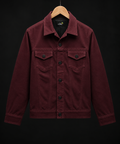 Bordeaux Shadow Trucker Jacket #170