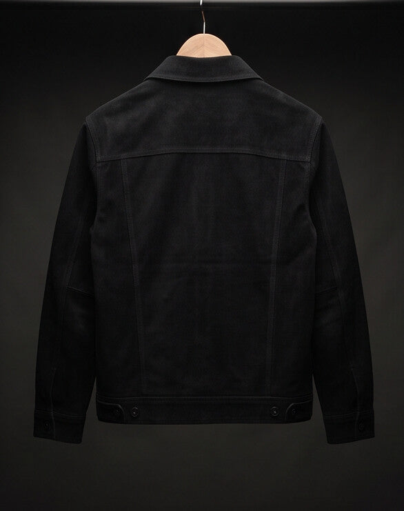 Moon Suede Trucker Jacket #174