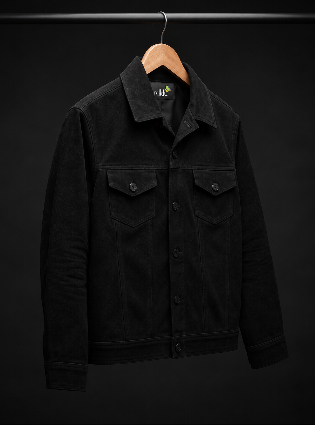 Moon Suede Trucker Jacket #174