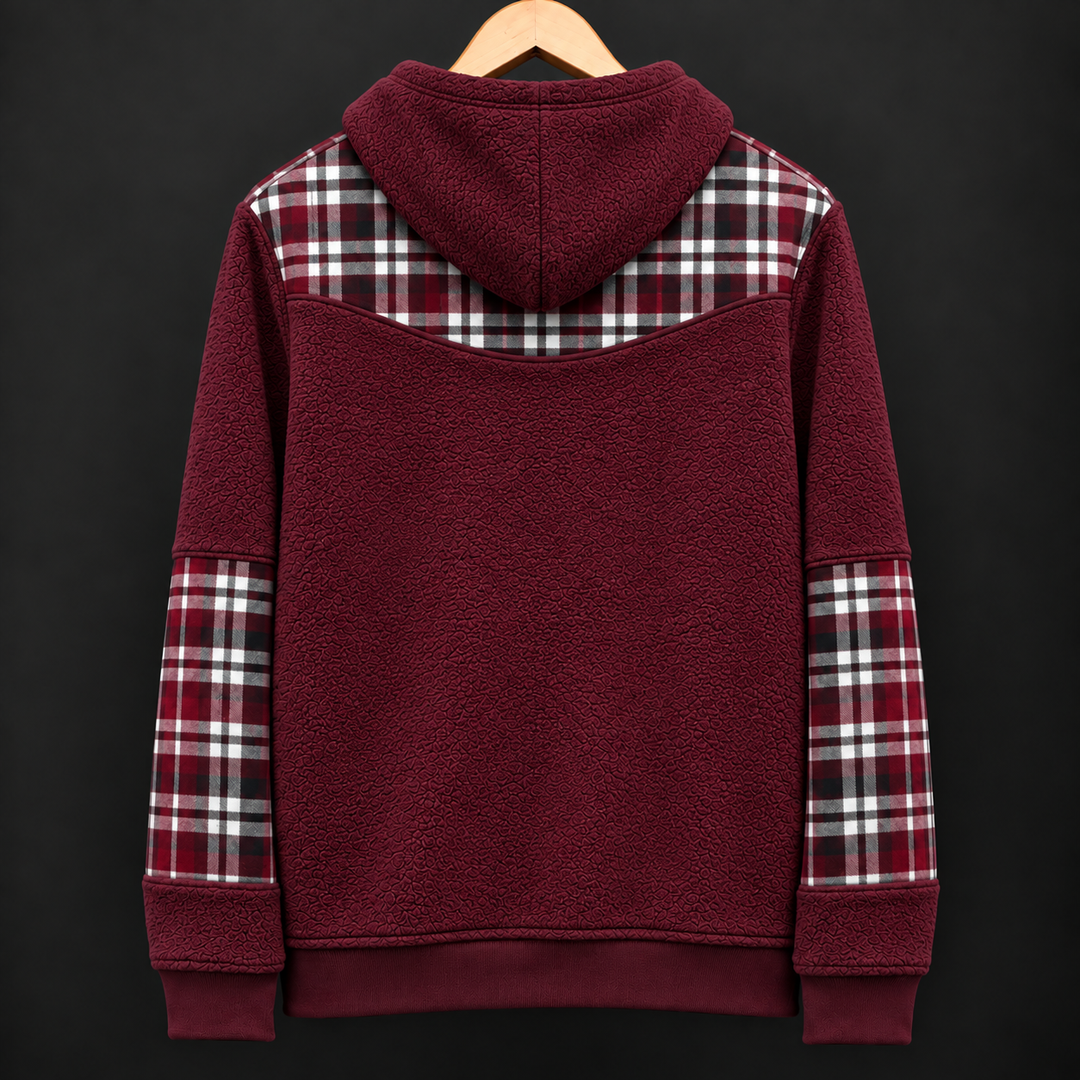 UNISEX Winewood Flannel Hoodie #41