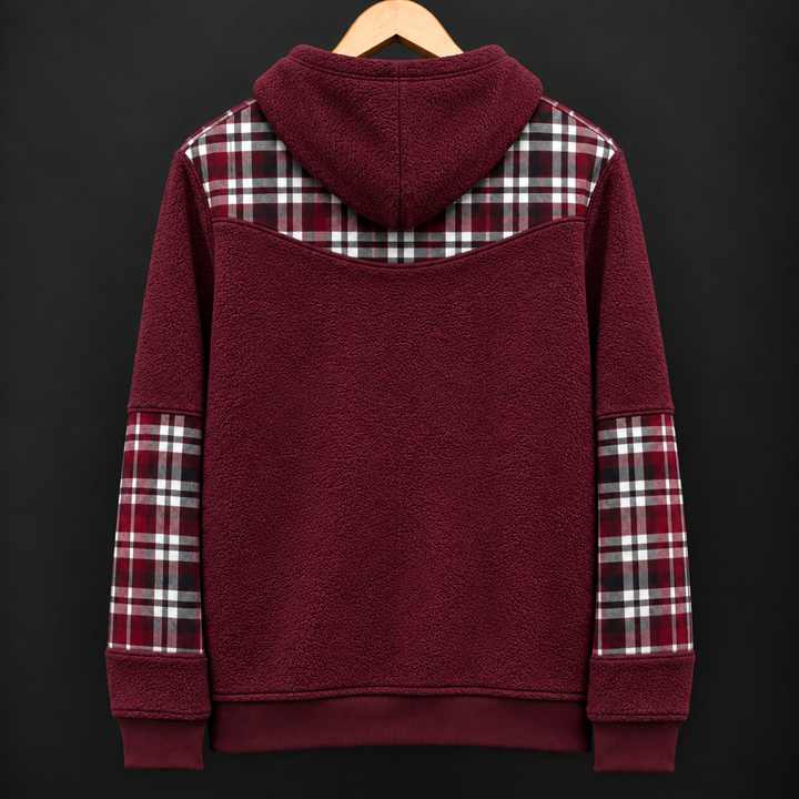 UNISEX Winewood Flannel Hoodie #41