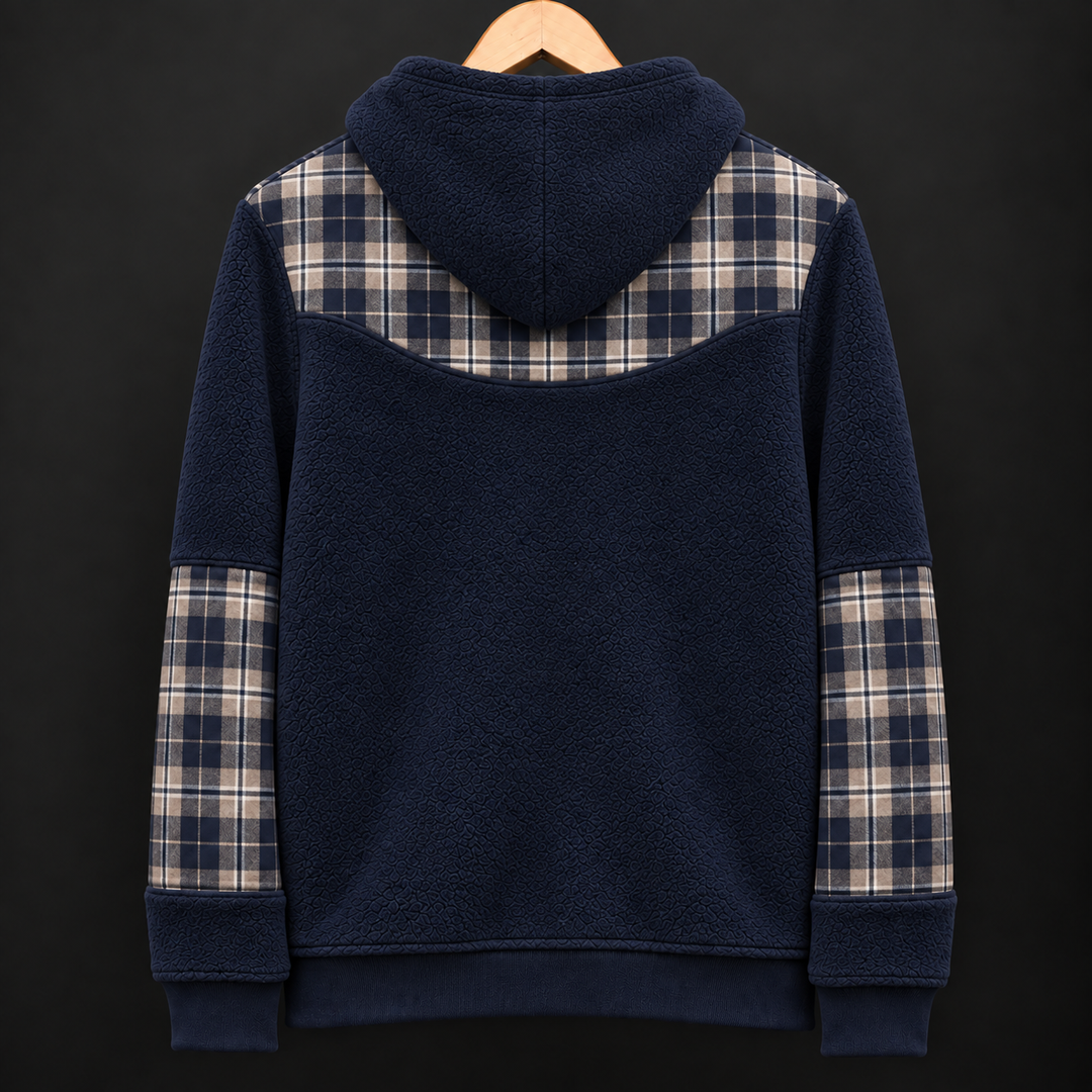 UNISEX Bluehaven Fur Flannel Hoodie #39