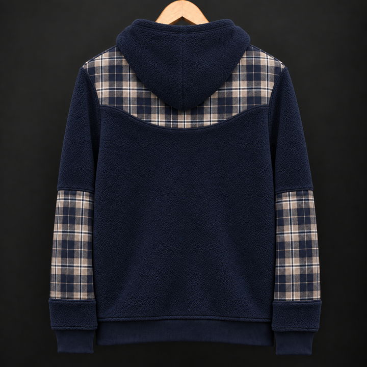 UNISEX Bluehaven Fur Flannel Hoodie #39