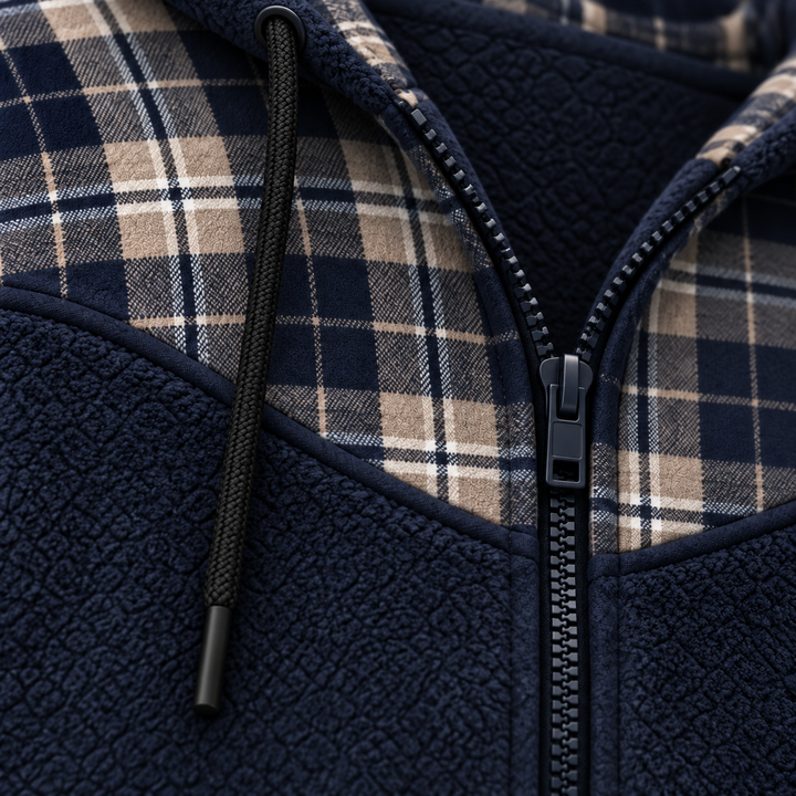 UNISEX Bluehaven Fur Flannel Hoodie #39