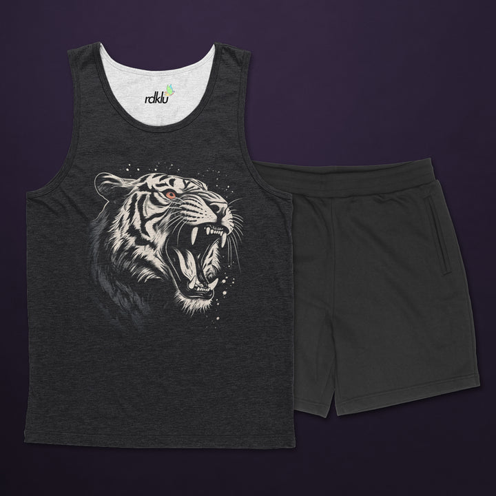 PRINTED SANDO & SHORT CO-ORD SET#2