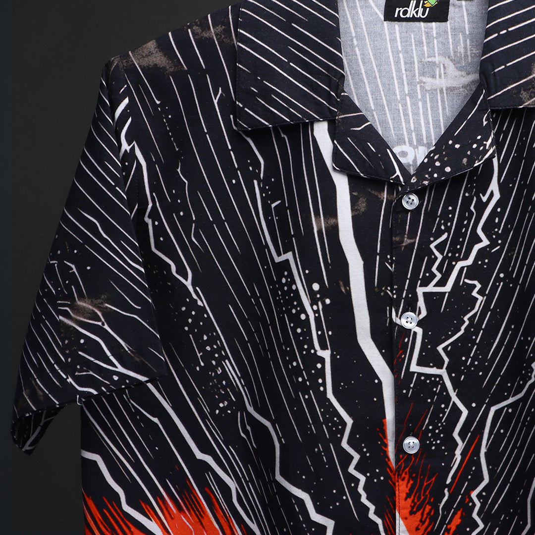 PRALAYA * Cuban Collar Shirt For Men #134