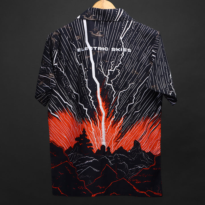 PRALAYA * Cuban Collar Shirt For Men #134