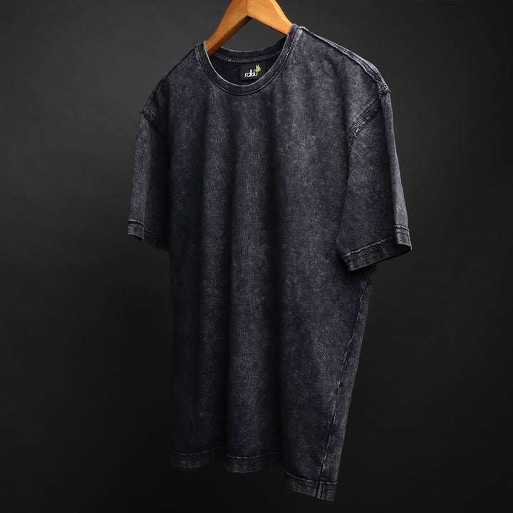 RAW EDGE * ACID HEAVY GSM OVERSIZED  TEE #2