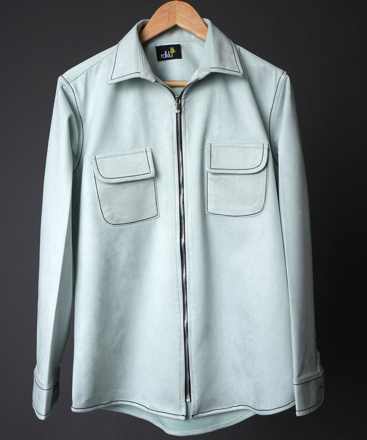 Ice Harbor - Suede Zip Shirt #166