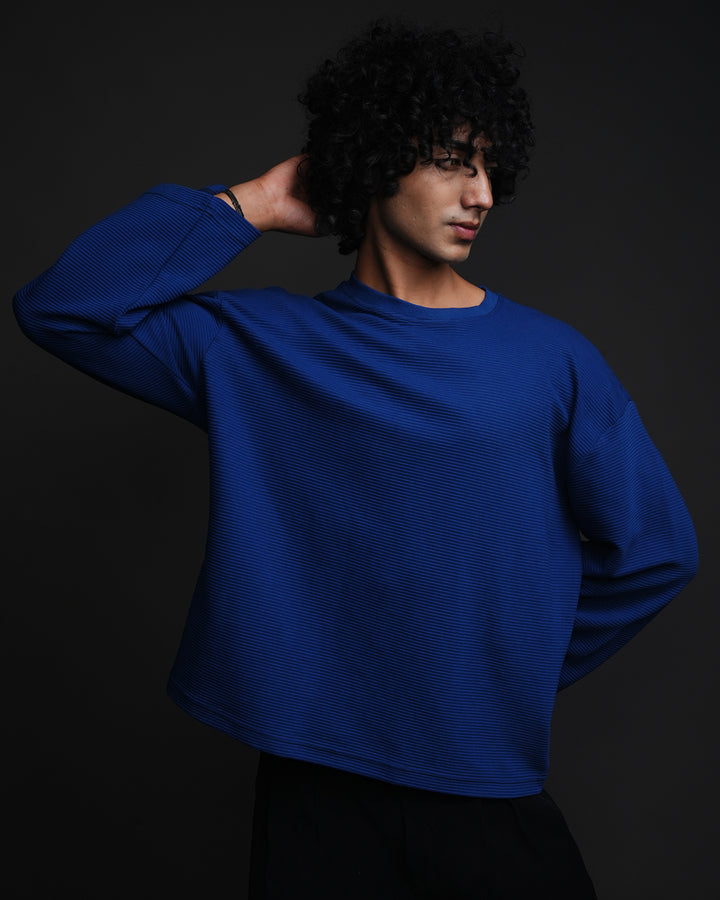 Shadow Blue* Boxy Fit Tee#69