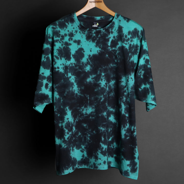 Women's Oversize Tee - RDKLU WOMEN TIE DYE OVER SIZE TEE#67