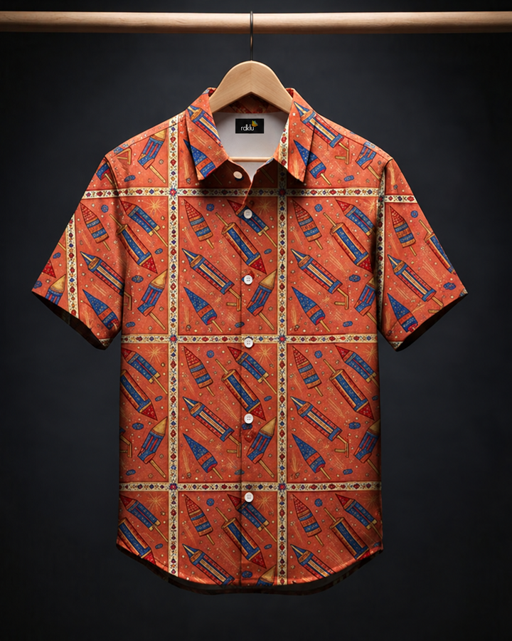 Atish* printed shirt #189