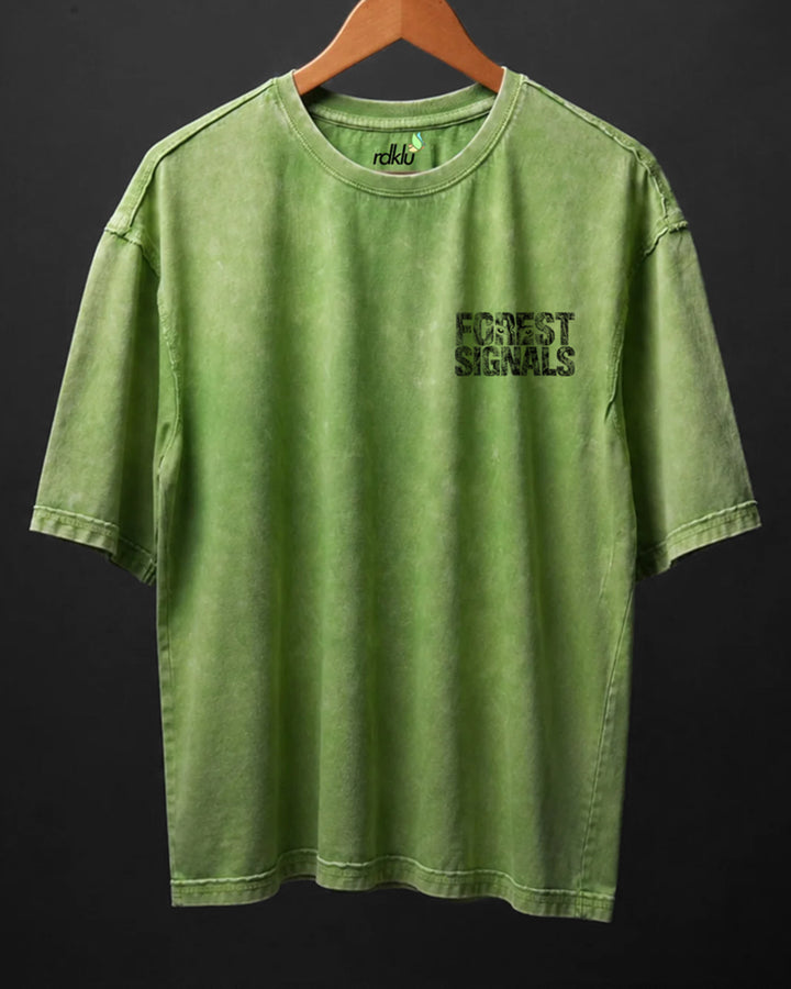 Urban Forest * ACID WASH OVER SIZE TEE #390