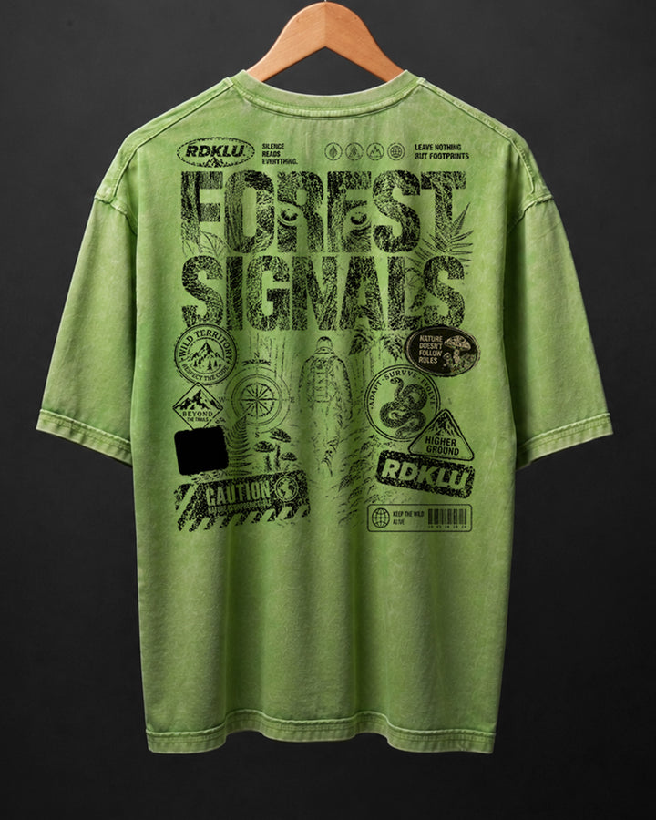 Urban Forest * ACID WASH OVER SIZE TEE #390