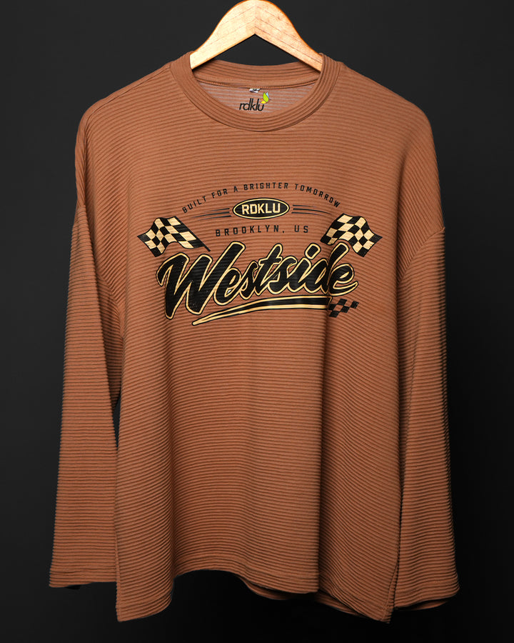 Westside* Boxy Fit Printed Tee#68