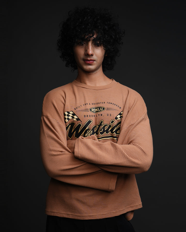 Westside* Boxy Fit Printed Tee#68