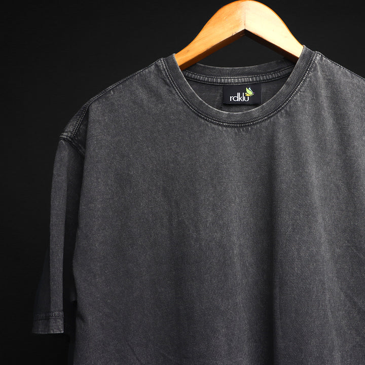 STONE WASH * HEAVY GSM OVERSIZED  TEE #1