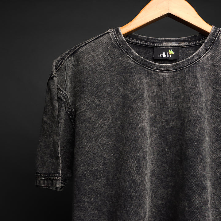 RAW EDGE * ACID HEAVY GSM OVERSIZED  TEE #3