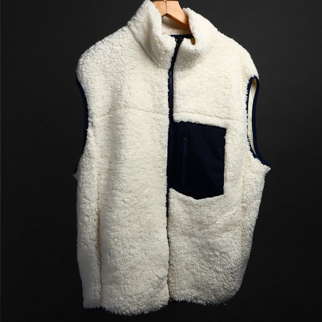 CLOUDFORM UNISEX SLEEVLESS FUR JACKET #15