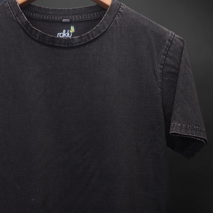 Charcoal Acid Wash Tee #44