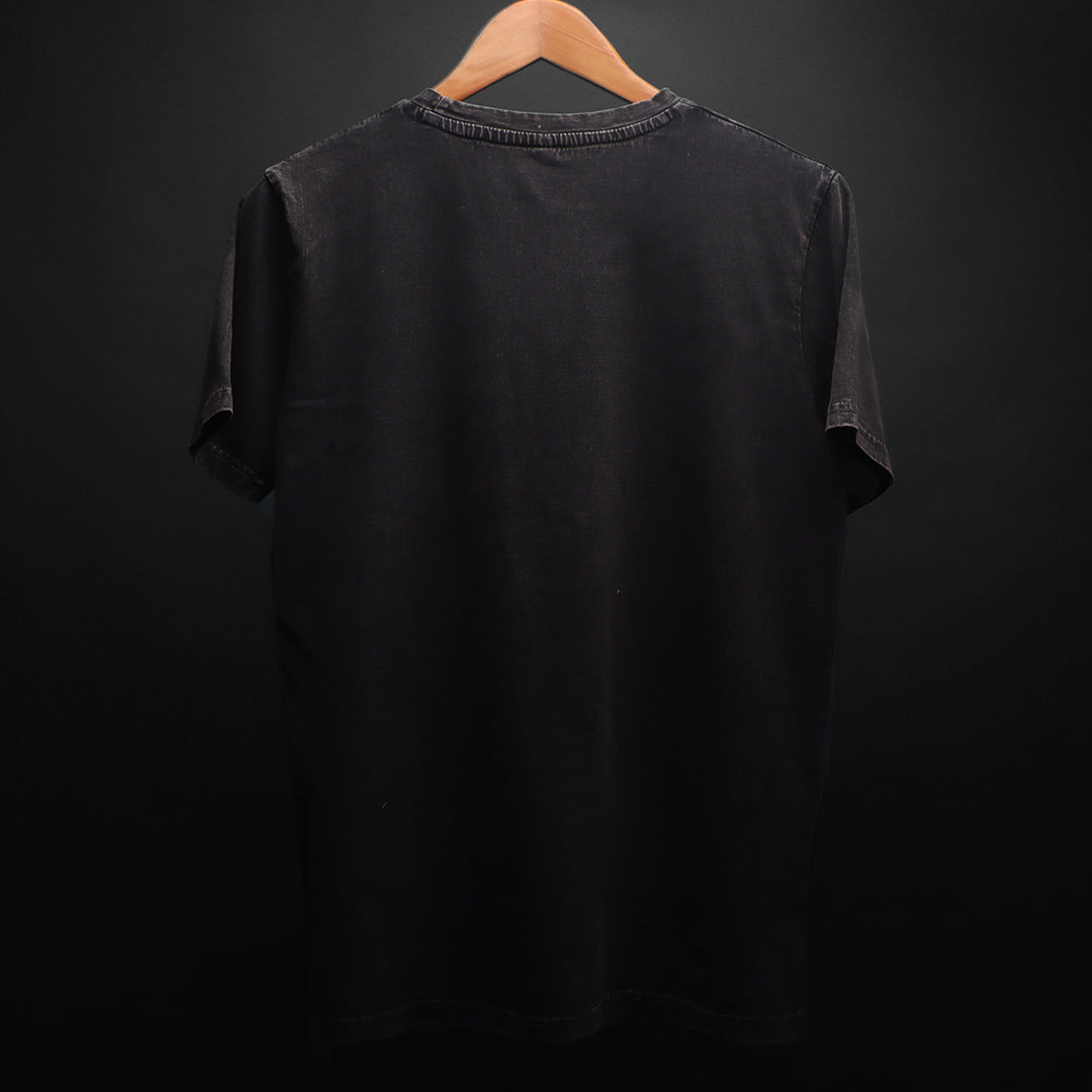 Charcoal Acid Wash Tee #44
