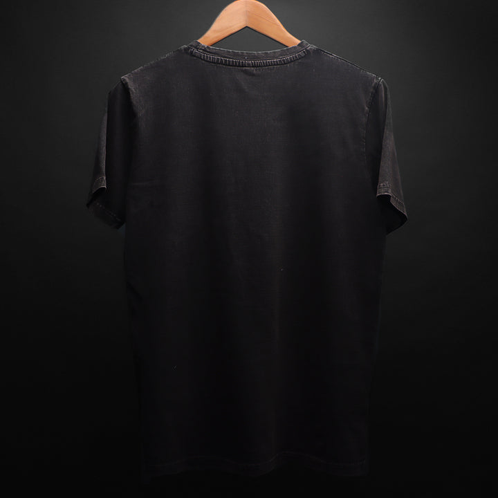 Charcoal Acid Wash Tee #44