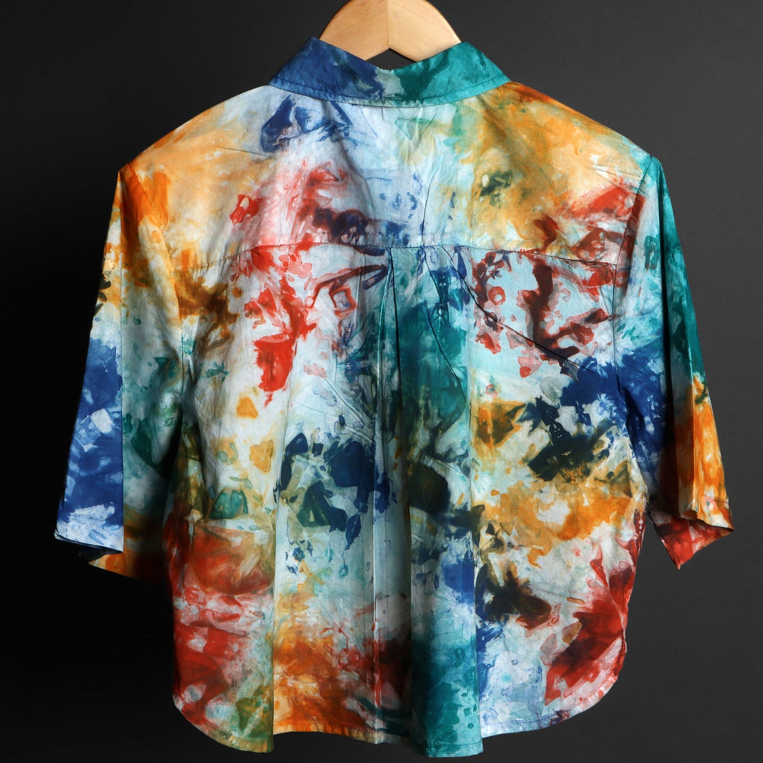 Crop Shirt - RDKLU - TIE & DYE CROP SHIRT#467