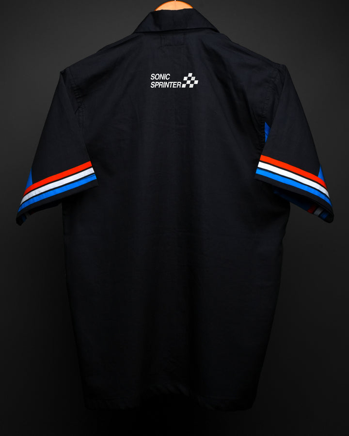 Sonic Sprinter * Printed Zipped Racing Shirt #187